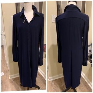 Flowy long sleeve dress